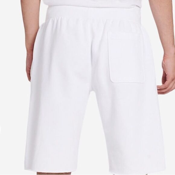 New CHAMPION White Reverse Weave Color Shadow Cut Off Shorts - Picture 2 of 11